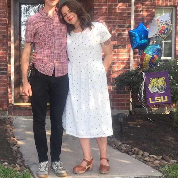 Polka Dot Flowy Maxi - Picture 5 of 5